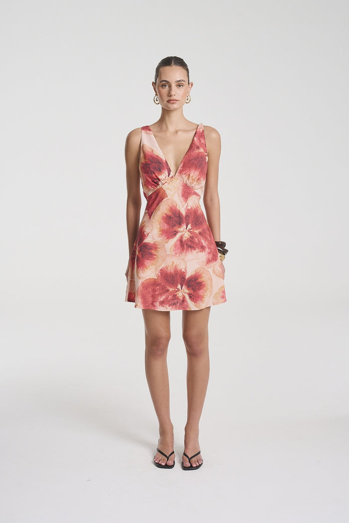 SUMMI SUMMI | SWEETHEART MINI DRESS - ALOHA