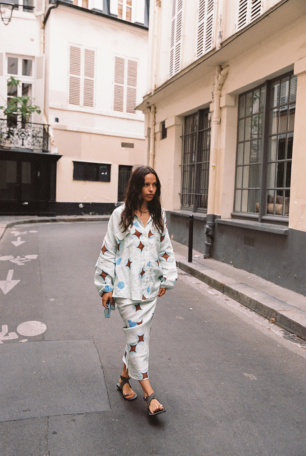 Kinga Csilla | Aquarius Column Skirt