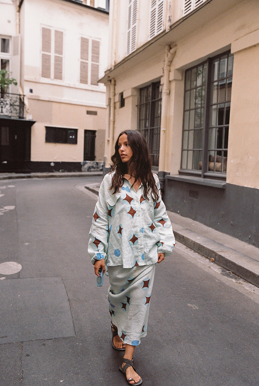 Kinga Csilla | Aquarius Column Skirt