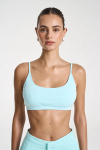 SUMMI SUMMI | SPORTS CROP - AQUA
