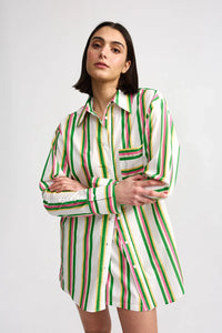 Aston Studio | Buddy Shirt - Meadow Sorbet Stripe