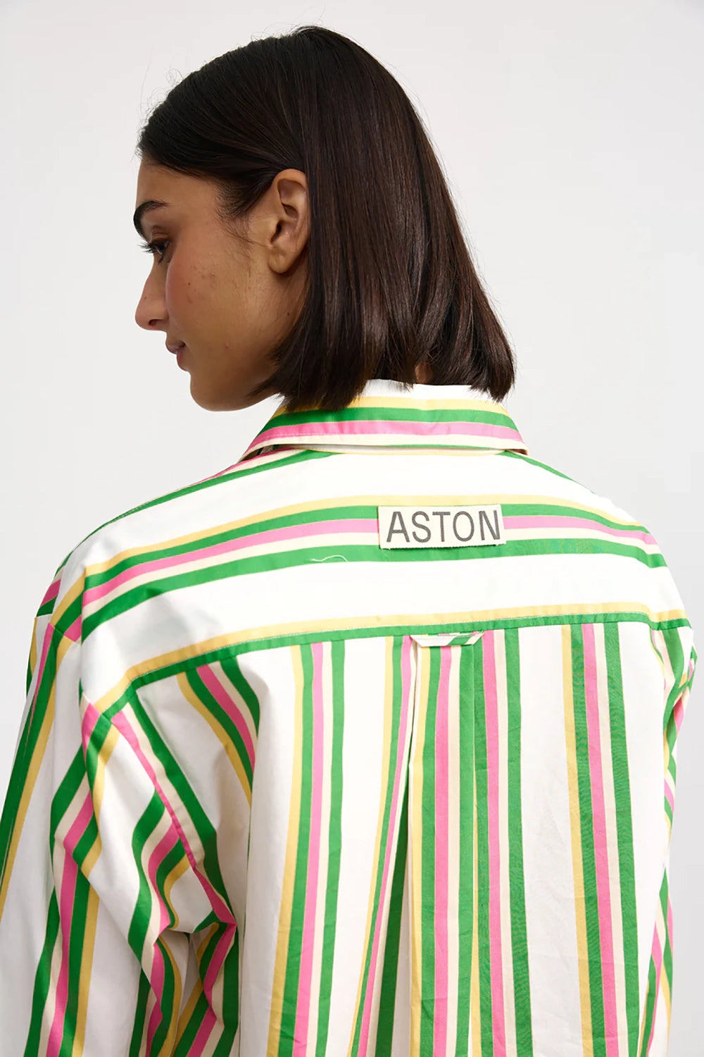 Aston Studio | Buddy Shirt - Meadow Sorbet Stripe