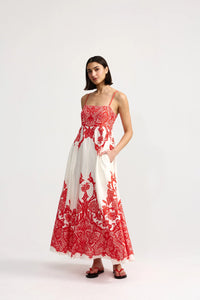 Aston Studio | Rue Dress - Ruby Antique