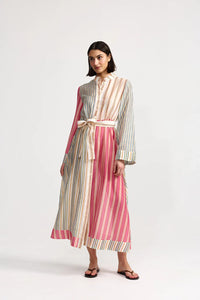 Aston Studio | Neottia Dress - Peony Multi Stripe