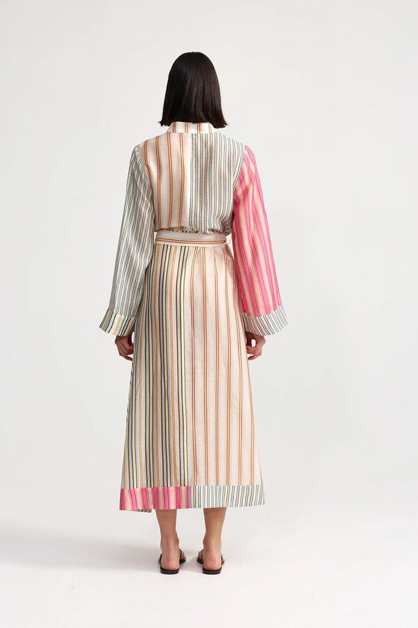 Aston Studio | Neottia Dress - Peony Multi Stripe