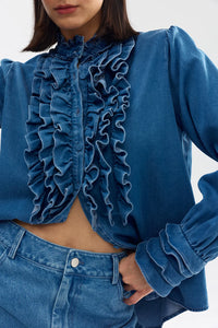 Aston Studio | Luna Blouse - Denim