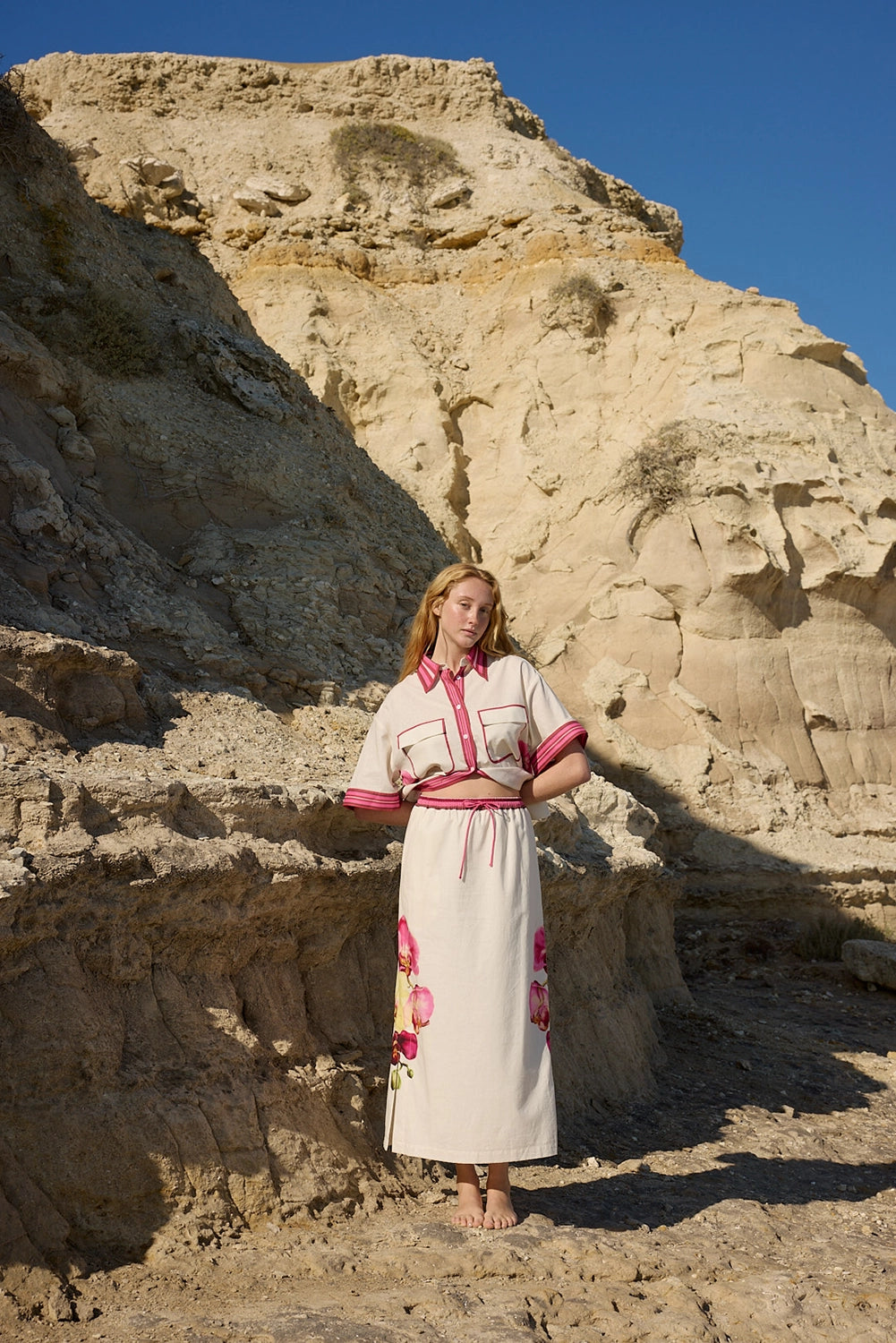 Aston Studio | Ava Skirt - Antique Phalae