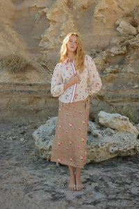 Aston Studio | Vivian Blouse - Antique Phalae