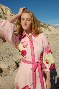 Aston Studio | Lucille Dress - Icing Phalae