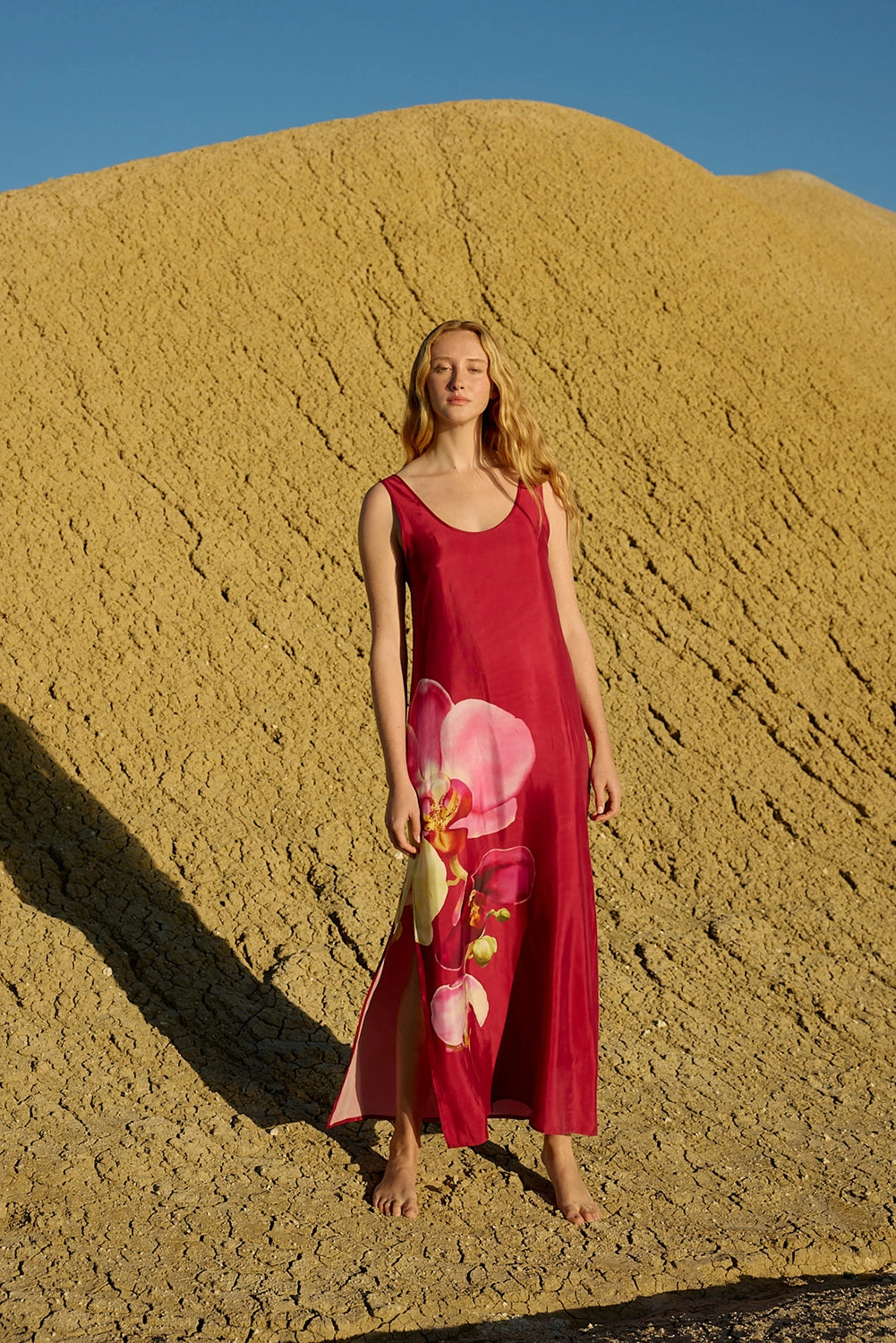 Aston Studio | Poppy Dress - Redcurrant Phalae