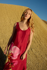 Aston Studio | Poppy Dress - Redcurrant Phalae