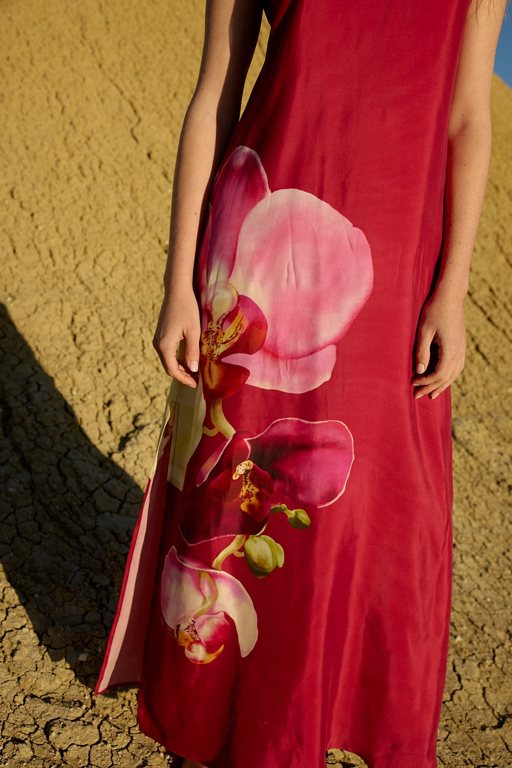 Aston Studio | Poppy Dress - Redcurrant Phalae