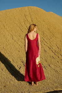 Aston Studio | Poppy Dress - Redcurrant Phalae