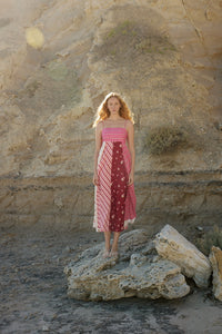 Aston Studio | Rue Dress - Redcurrant Multi