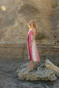 Aston Studio | Rue Dress - Redcurrant Multi