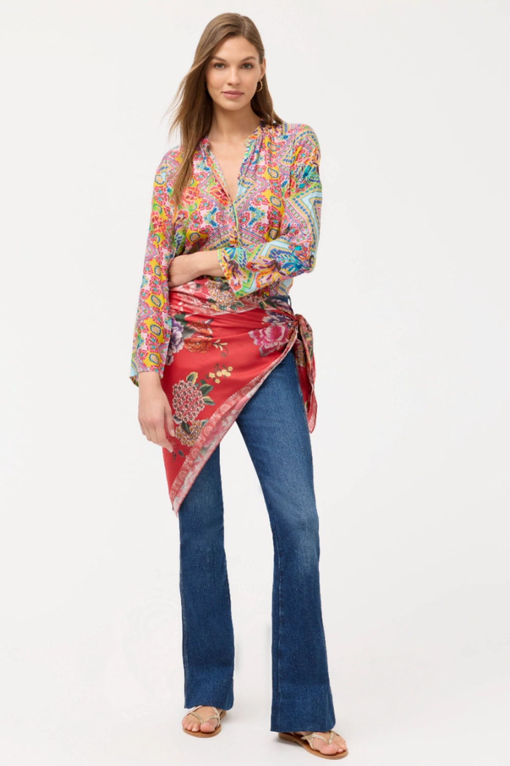 JOHNNY WAS | HEAVEN BUTTON UP - MONRICE