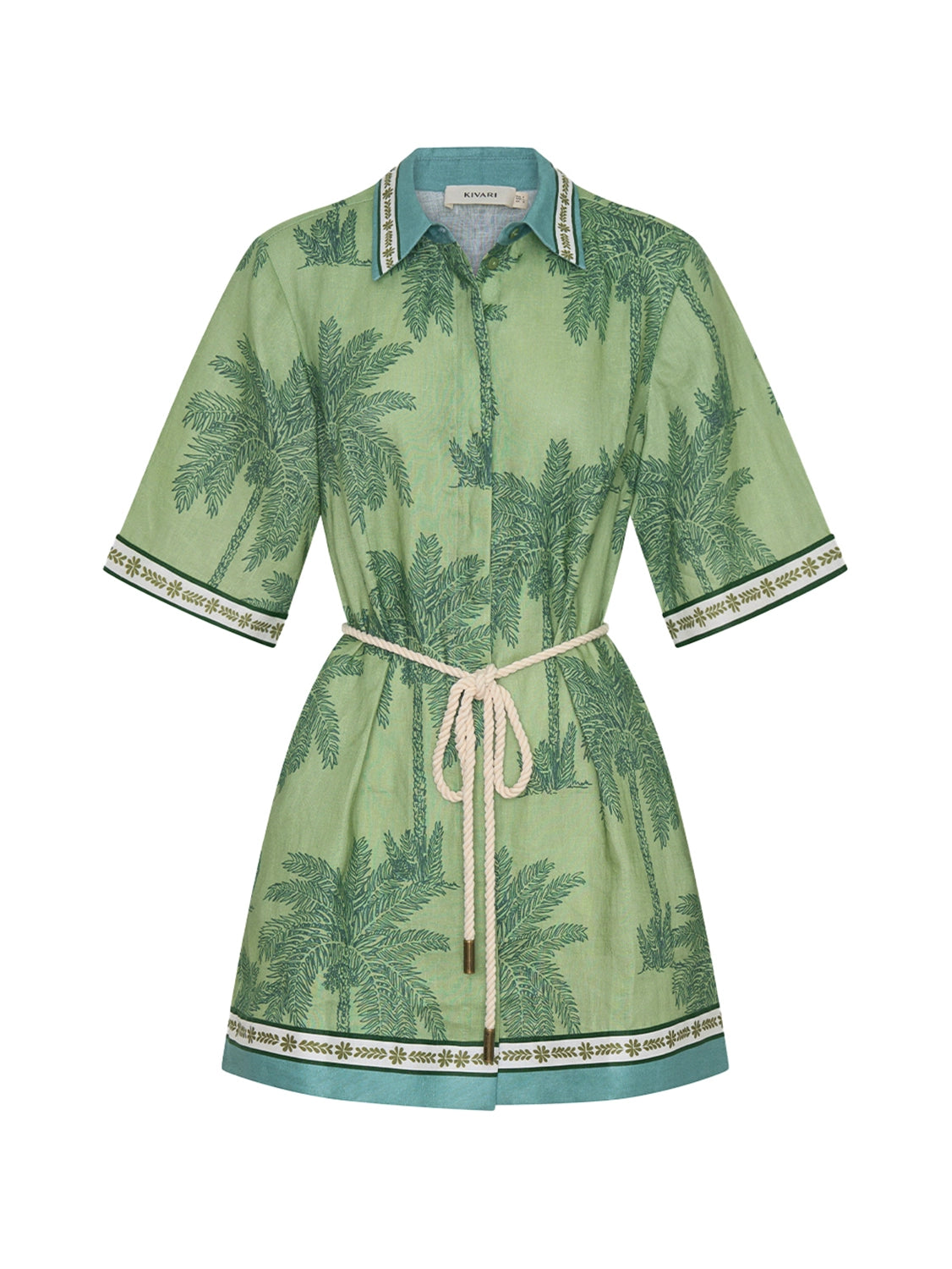 KIVARI | Alani Mini Shirt Dress
