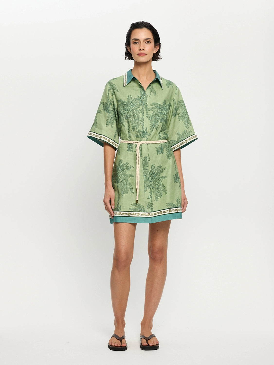 KIVARI | Alani Mini Shirt Dress