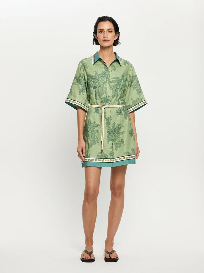 KIVARI | Alani Mini Shirt Dress
