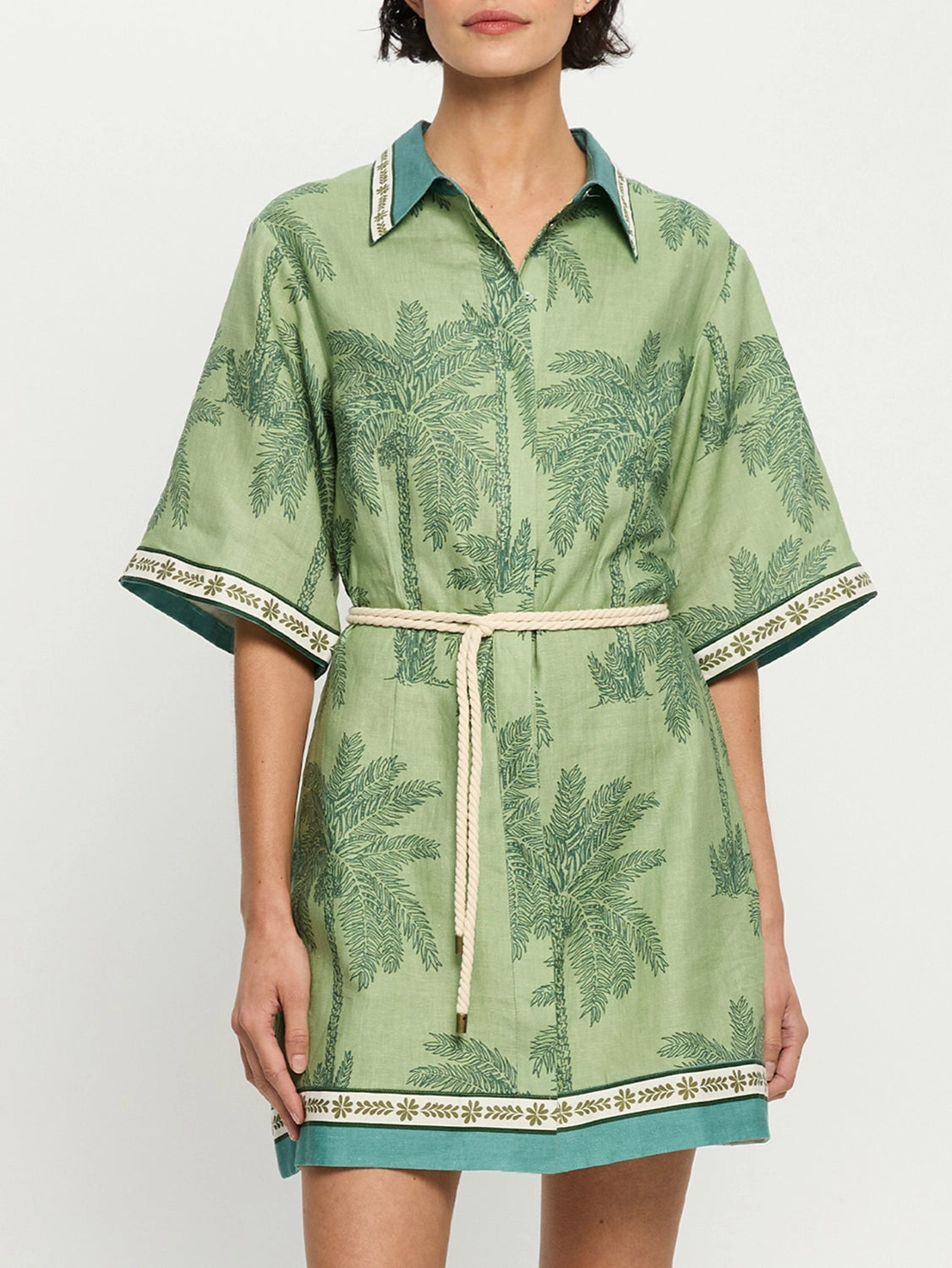 KIVARI | Alani Mini Shirt Dress