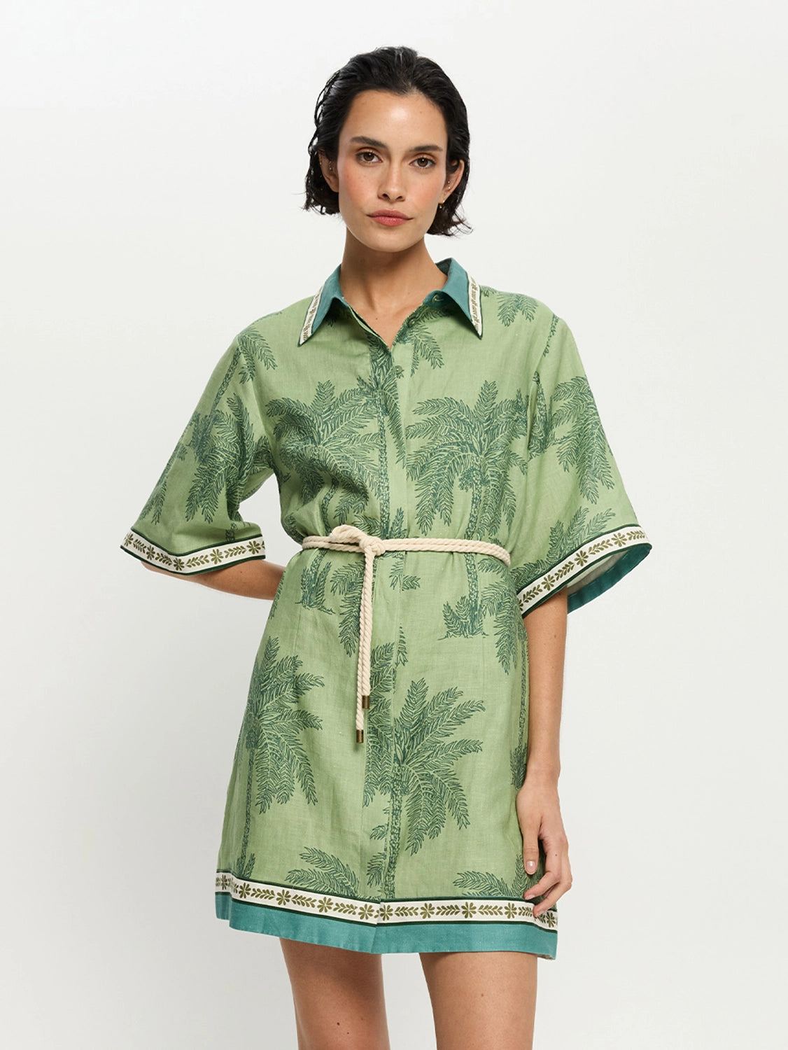 KIVARI | Alani Mini Shirt Dress
