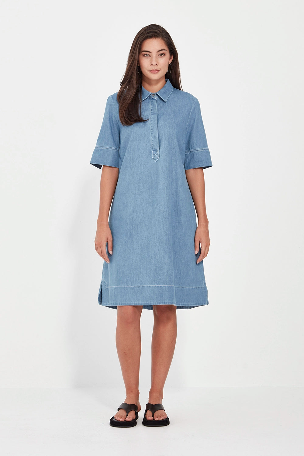 VERGE | ALEX DRESS - DENIM