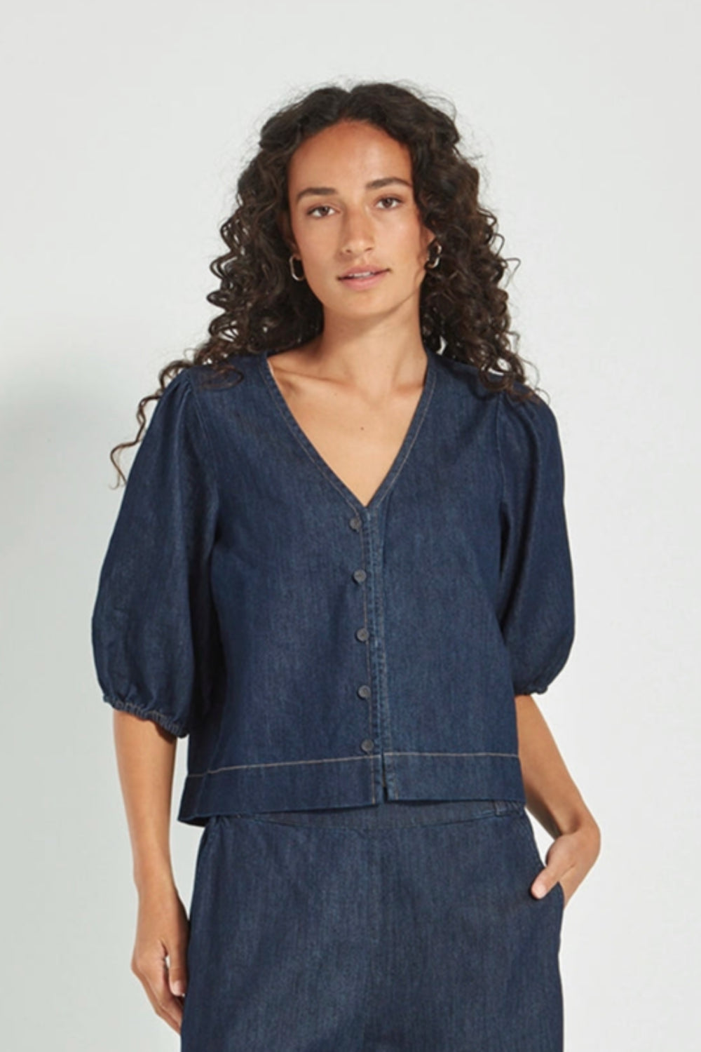 VERGE | ATHENS JACKET - Dark Denim