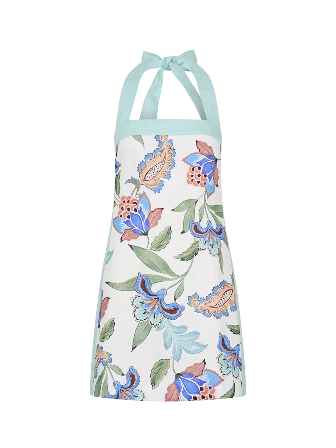 KIVARI | Azure Halter Mini Dress