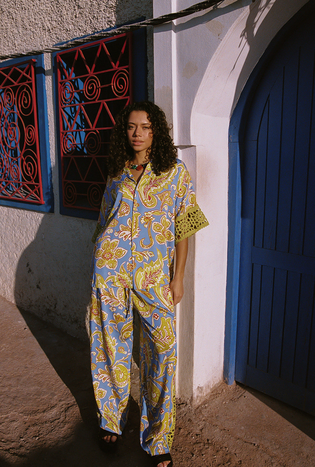Kinga Csilla | Blue Miller Hades Pant