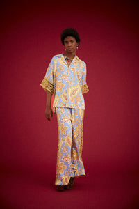 Kinga Csilla | Blue Miller Liu Blouse