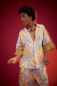 Kinga Csilla | Blue Miller Liu Blouse