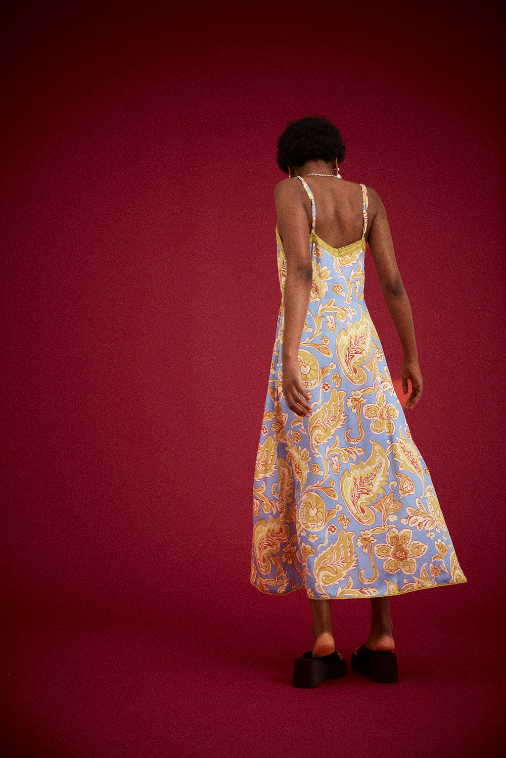 Kinga Csilla | Blue Miller Malter Dress