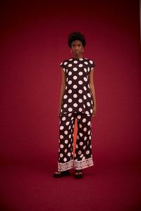 Kinga Csilla | Bowie Spot Shift Mini Dress