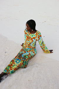 Kinga Csilla | Brezza Olive Dress