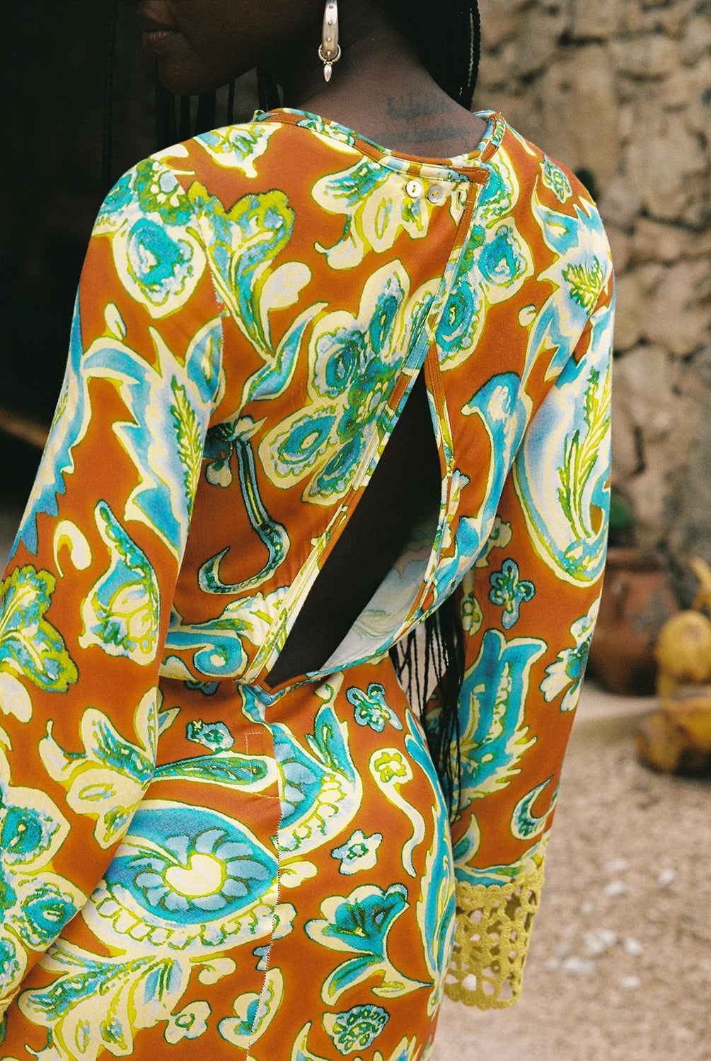 Kinga Csilla | Brezza Olive Dress