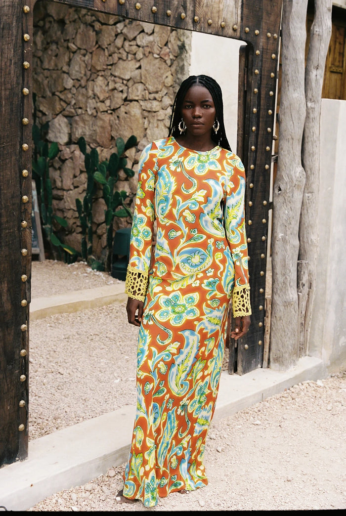 Kinga Csilla | Brezza Olive Dress