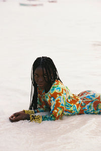 Kinga Csilla | Brezza Olive Dress