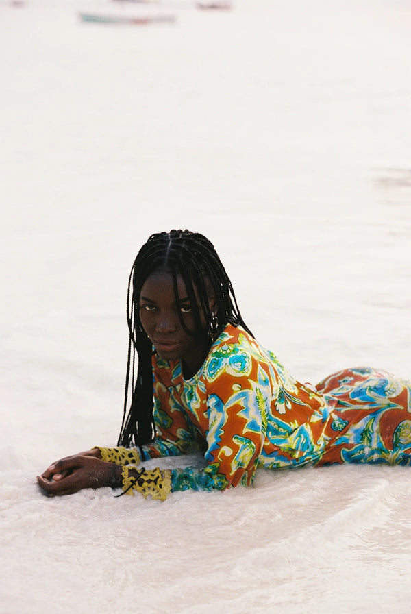 Kinga Csilla | Brezza Olive Dress