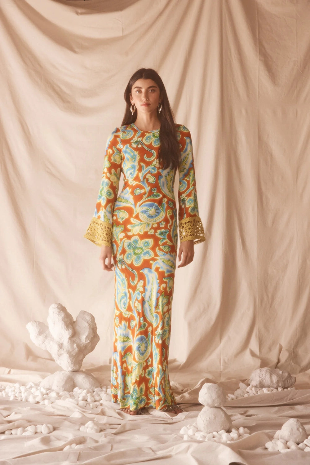 Kinga Csilla | Brezza Olive Dress