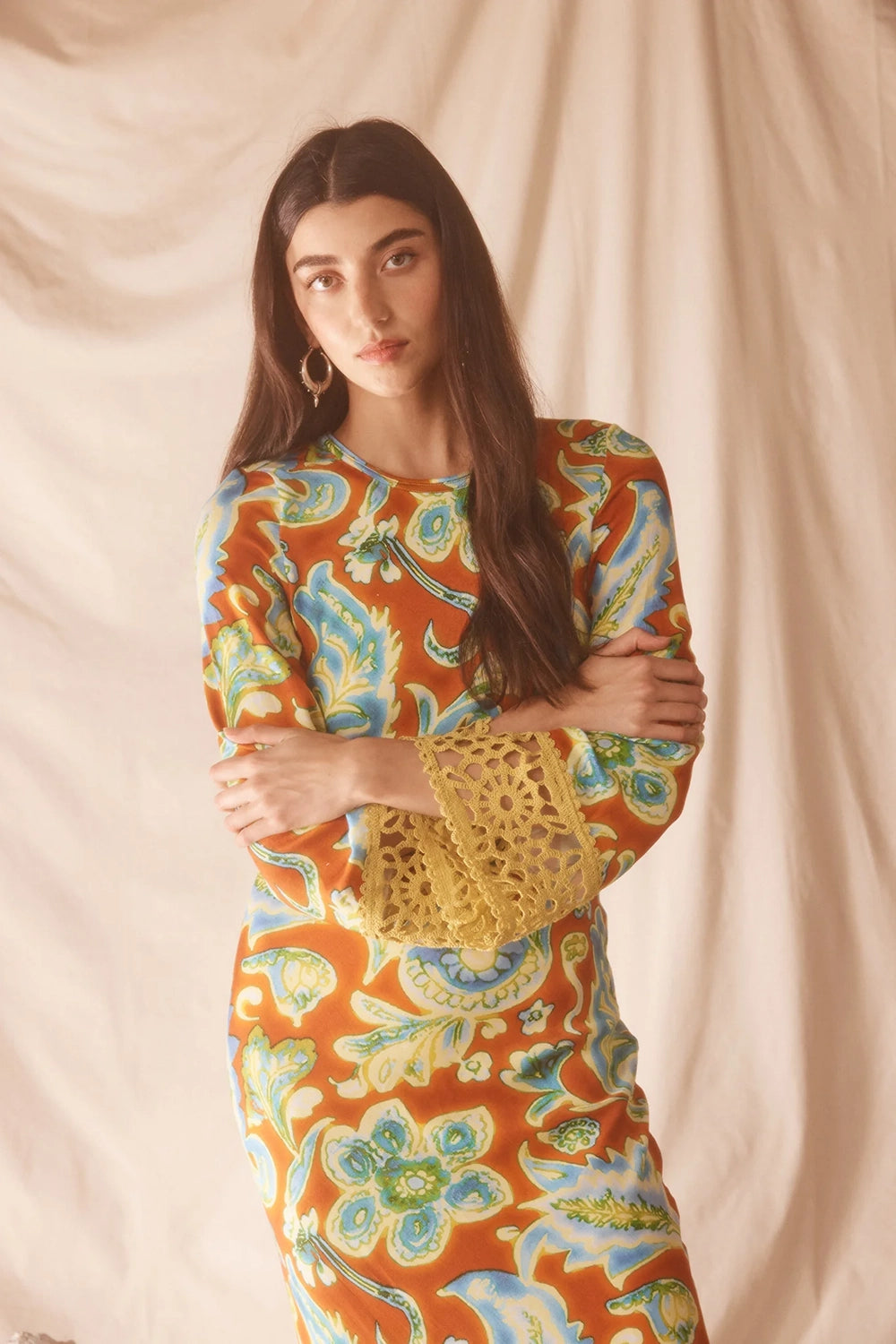 Kinga Csilla | Brezza Olive Dress