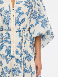 KIVARI | Bluebell Maxi Dress - Blue Ecru