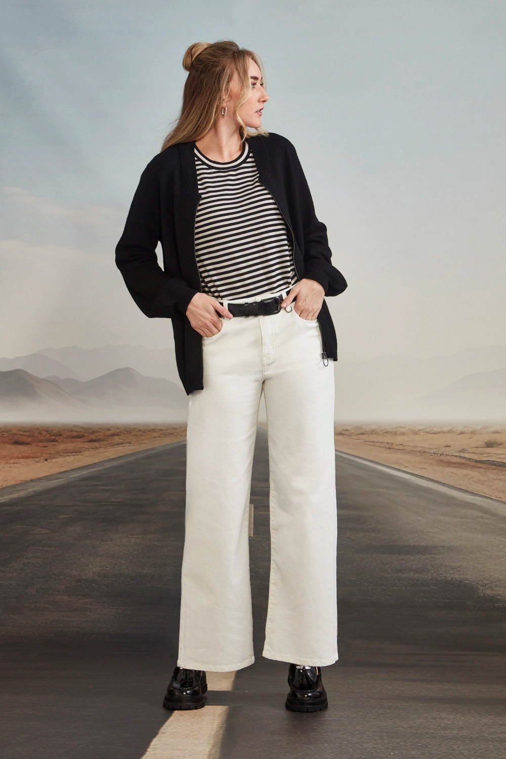 VERGE | CRUISE JEAN - White