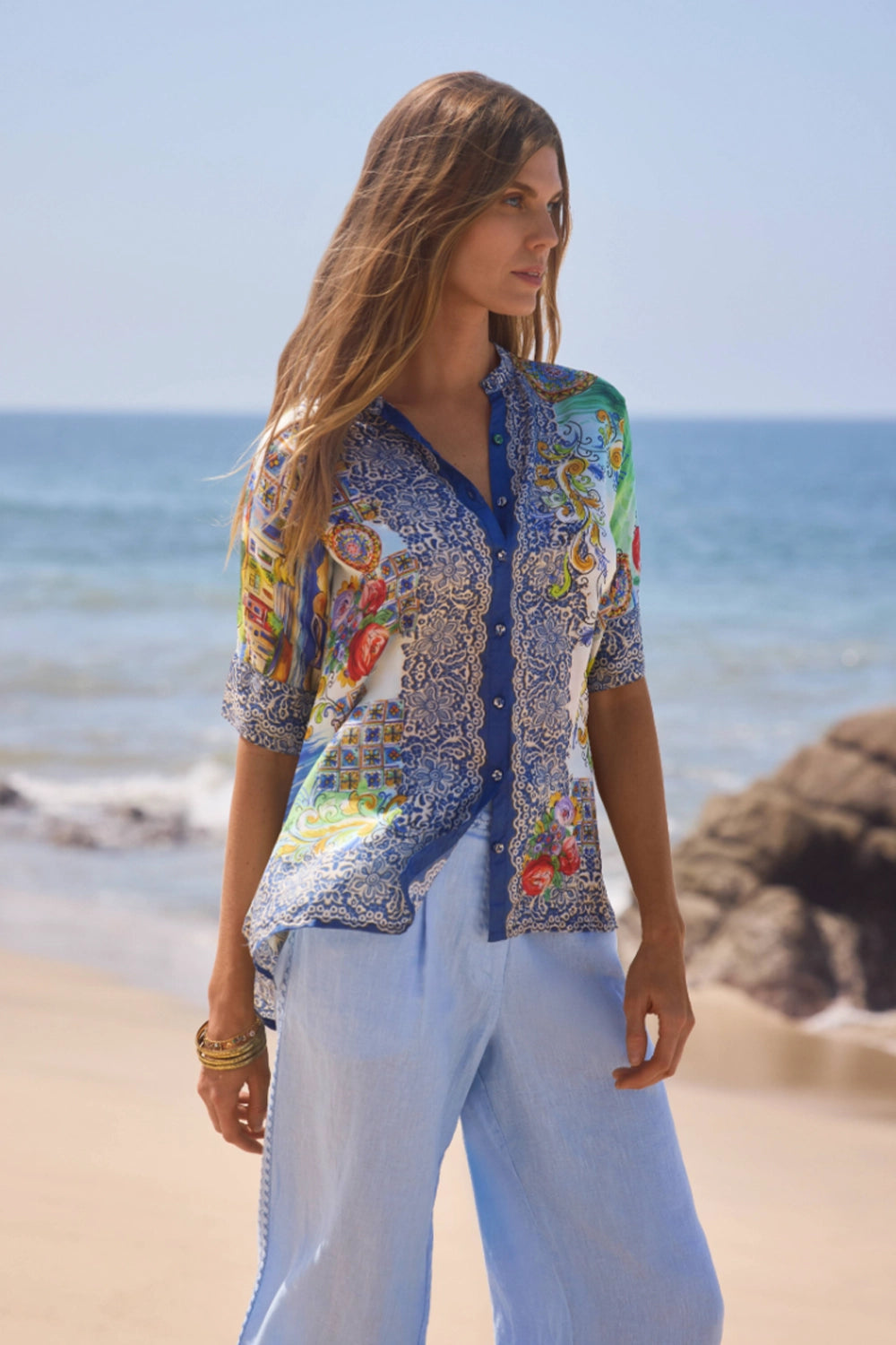 JOHNNY WAS | SHIRO BUTTONED DOWN SHIRT C17625-5