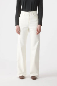 Outland Denim | Cindy High Bootleg Jean 29 - Soft White