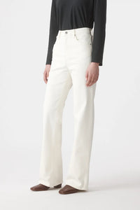 Outland Denim | Cindy High Bootleg Jean 29 - Soft White