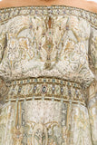 CAMILLA | Ivory Tower Tales Off Shoulder Short Dress