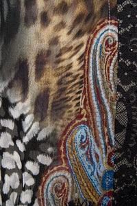 CAMILLA | ISTANBUL ANIMALIA RELAXED SHORT DRESS WITH DROPPED WAIST