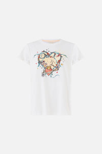 CAMILLA | HOUSE OF HOROSCOPES SLIM FIT ROUND NECK T-SHIRT