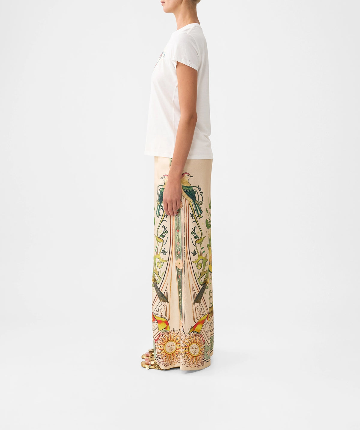 CAMILLA | HOUSE OF HOROSCOPES SLIM FIT ROUND NECK T-SHIRT