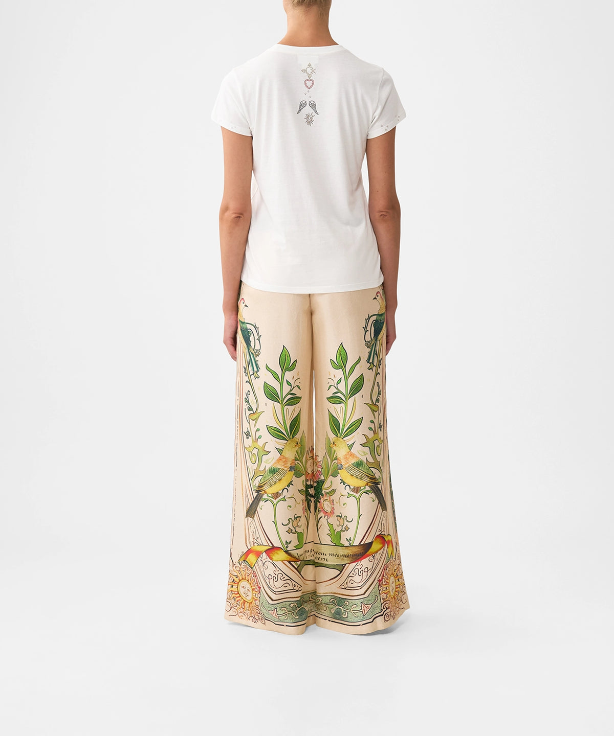 CAMILLA | HOUSE OF HOROSCOPES SLIM FIT ROUND NECK T-SHIRT